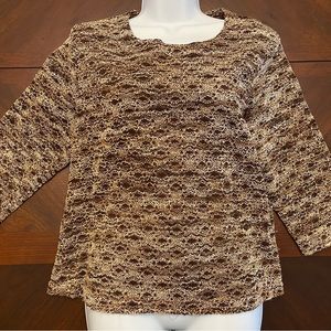 Kathie Lee Collection top size large 12/14 NEW with tags